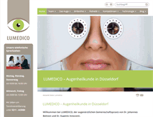 Tablet Screenshot of lumedico.com